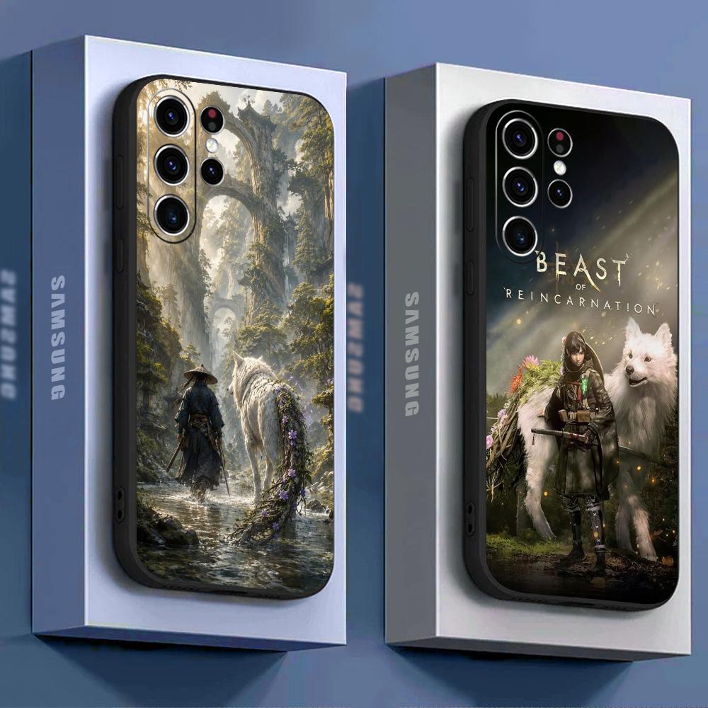 Samsung Galaxy S24 - Capa de Telefone Cartoon Cool Beast