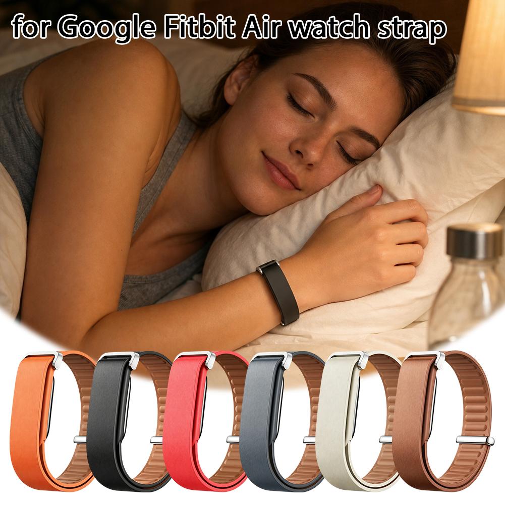 Sport Loop Strap - Pulseira de Couro Genuíno para Google