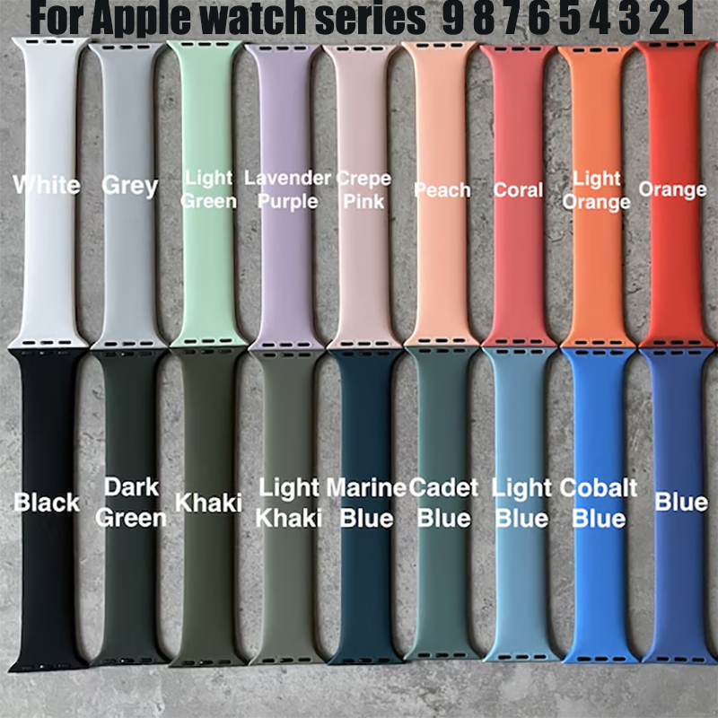 Sport Loop Strap - Solo loop silicone para apple watch