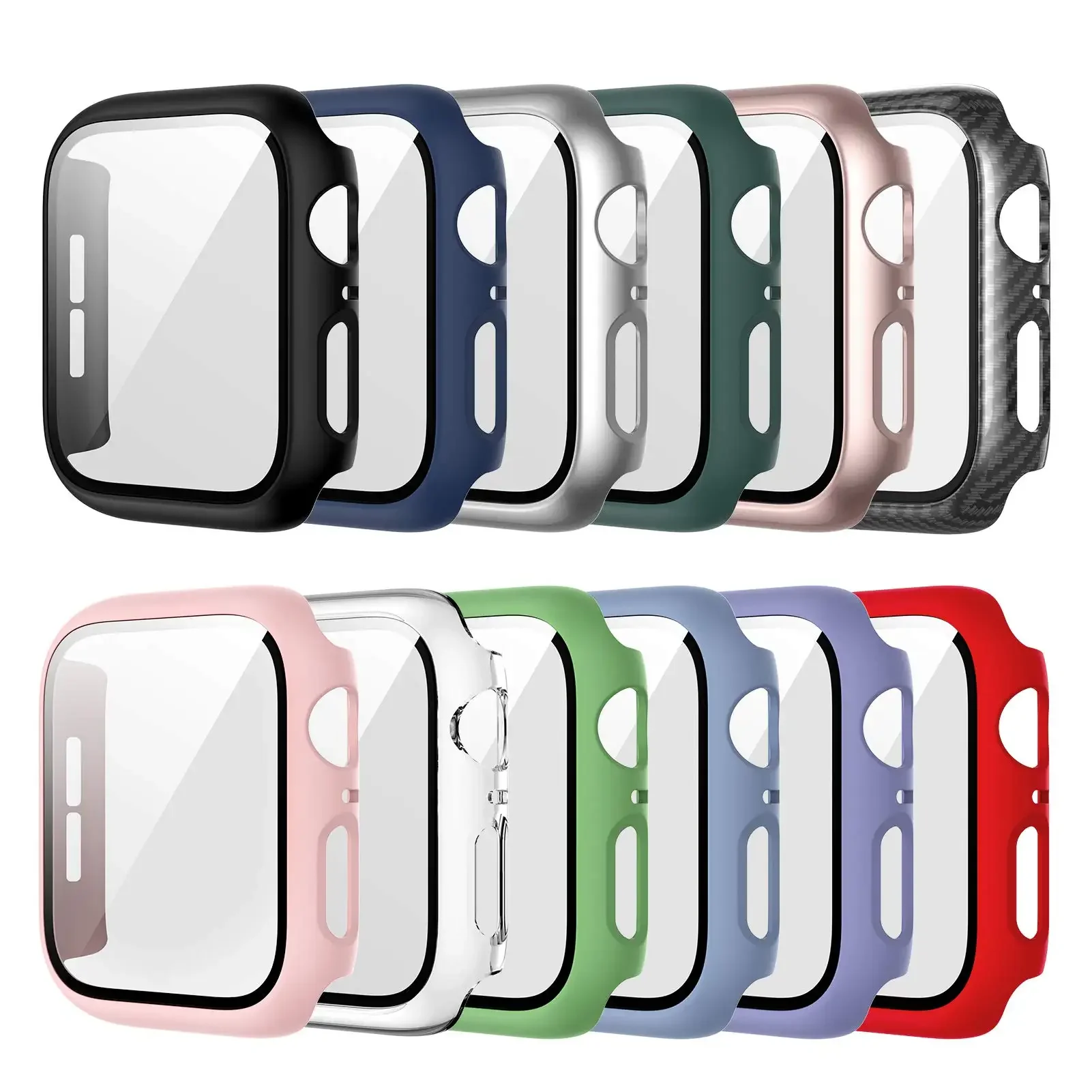 Garmin Smartwatch Accessories - Vidro temperado + capa para apple