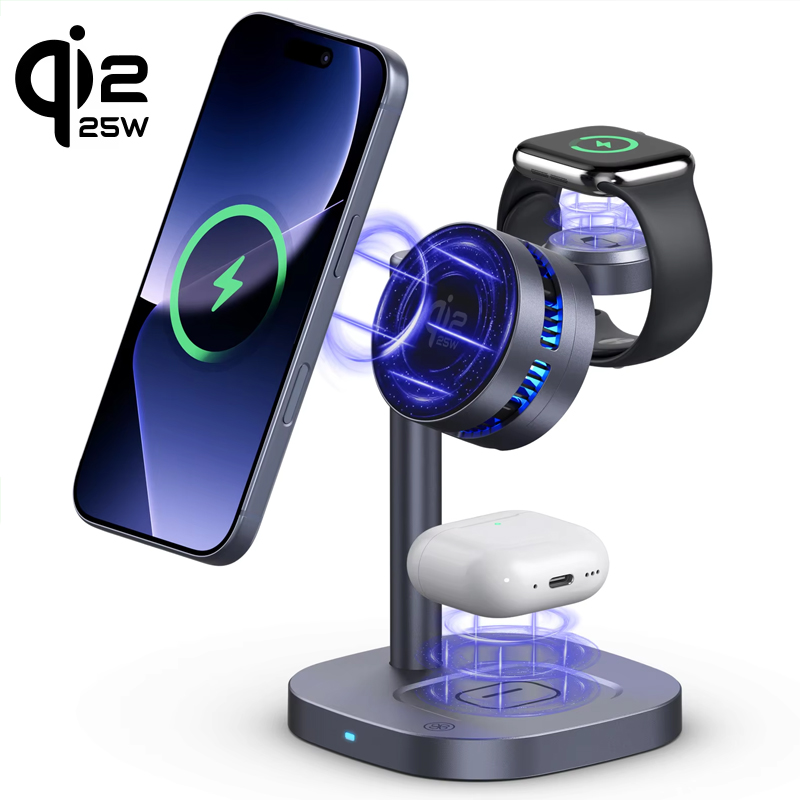 Smartwatch Ac - Carregador Sem Fio Magnético 3 em