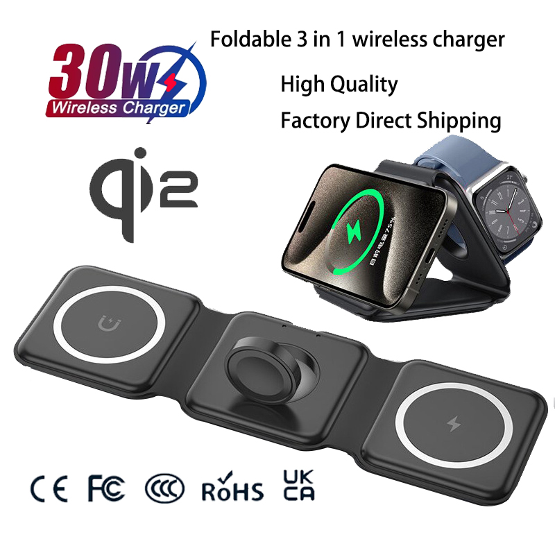 Smartwatch Ac - Estação de Carregamento Magnética Universal Qi2