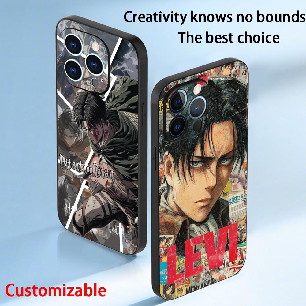 Apple Iphone 15 Pro Max - Levi ackerman legal anime homem padrão
