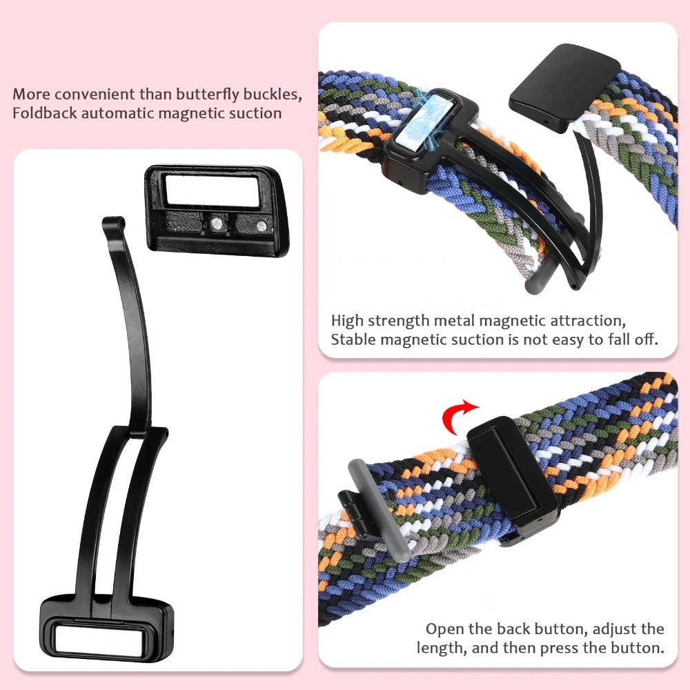 Pulseira Magnética Ajustável T - Solo Loop Strap avaliação e preço