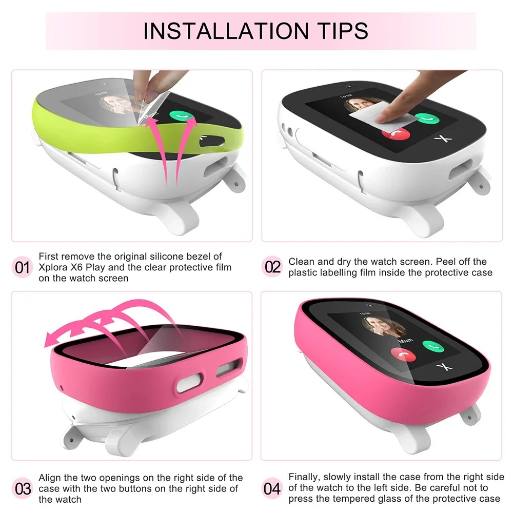 Capa para xploar x6 play crian - Garmin Smartwatch Accessories avaliação e preço