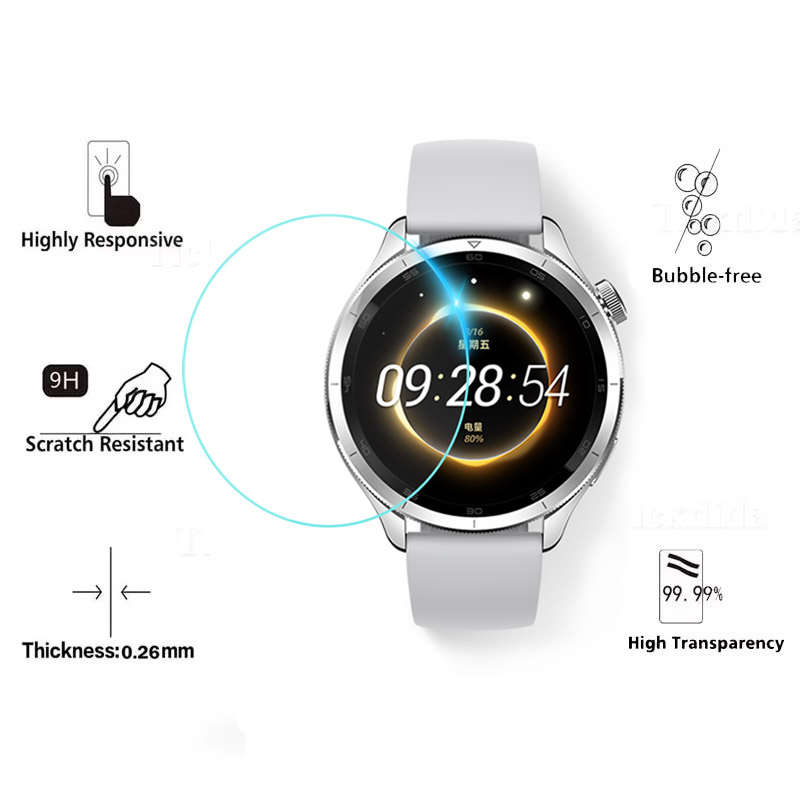 Película Protetora de Tela de  - Xiaomi Smartwatch S3 Accessories avaliação e preço