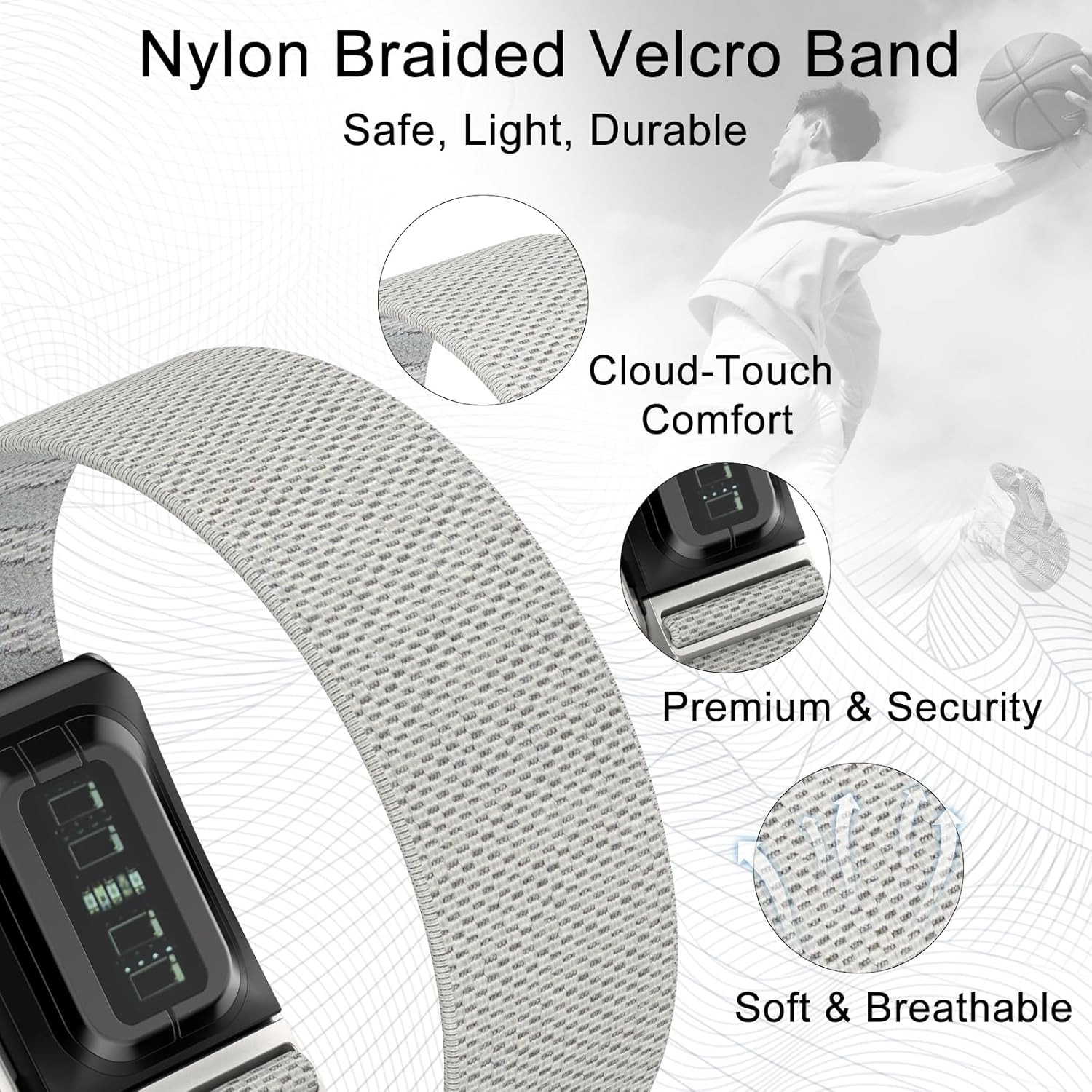 Banda Elástica de Nylon para B - Sport Loop Strap avaliação e preço