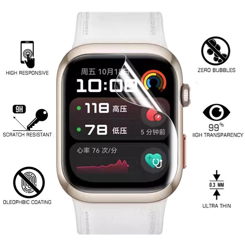 Película de hidrogel tpu para  - Garmin Smartwatch Accessories avaliação e preço
