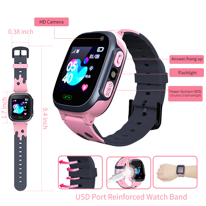 Crianças relógio inteligente à - Smartwatch Touch avaliação e preço
