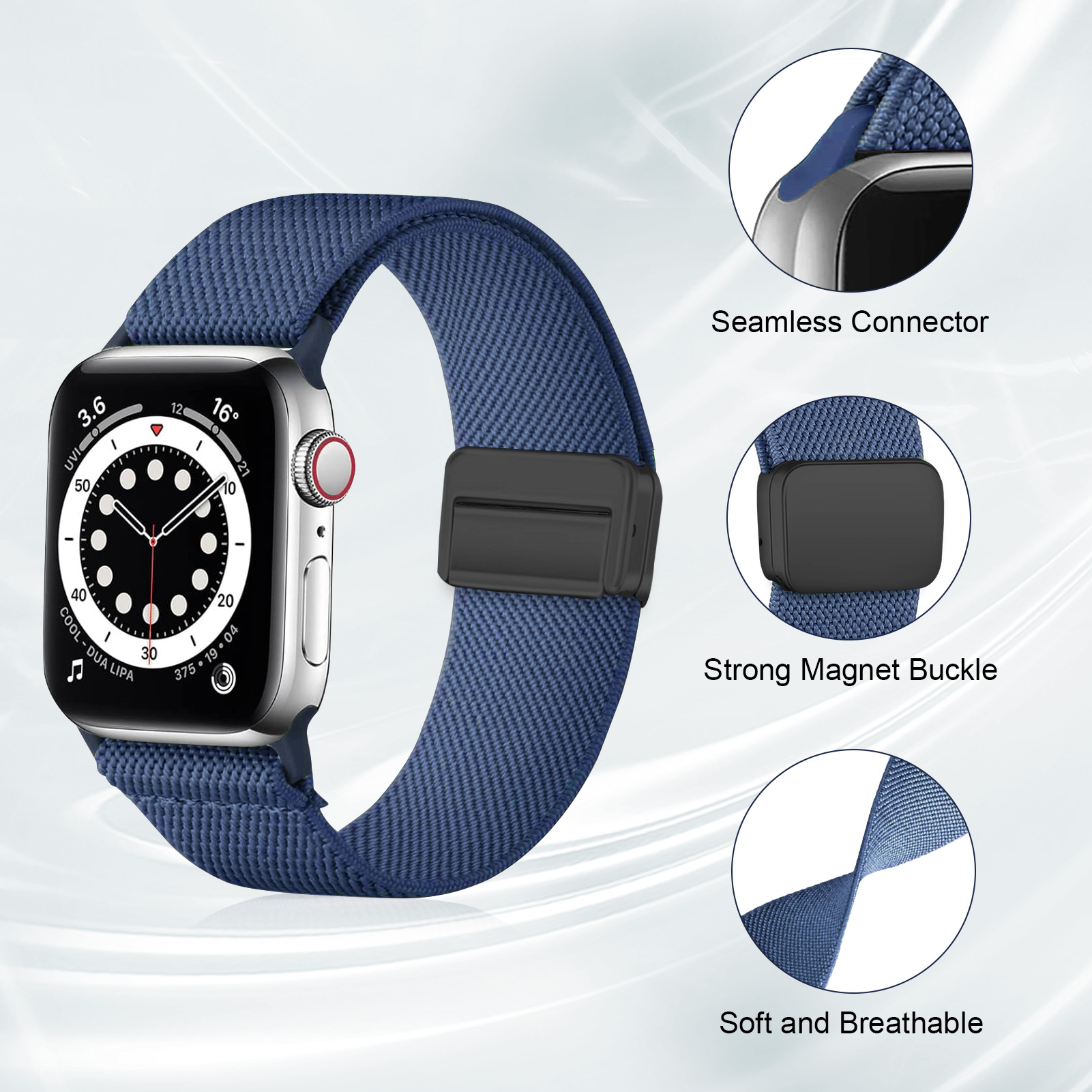 Correia magnética para Apple W - Solo Loop Strap avaliação e preço