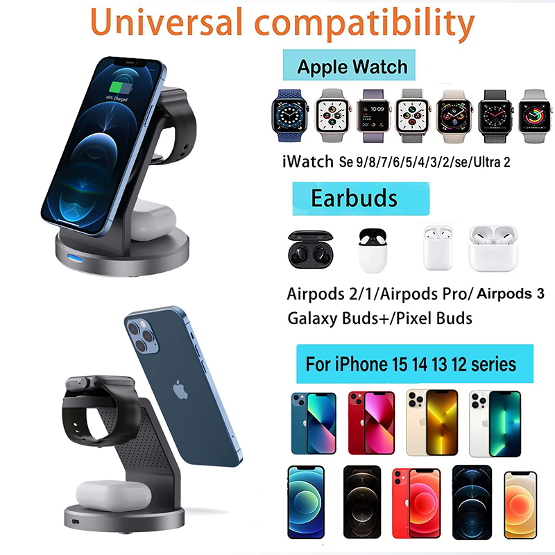 3 em 1 suporte de carregador s - Smartwatch Ac avaliação e preço