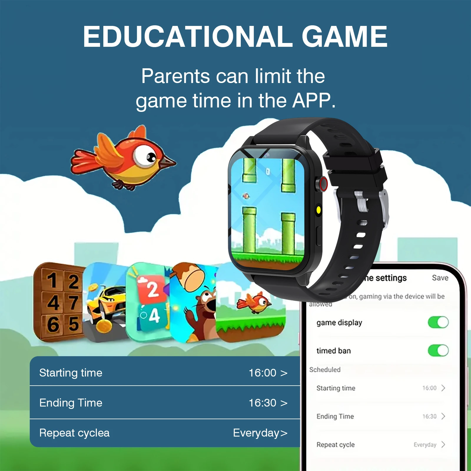 Relógio inteligente infantil c - Smartwatch Touch avaliação e preço