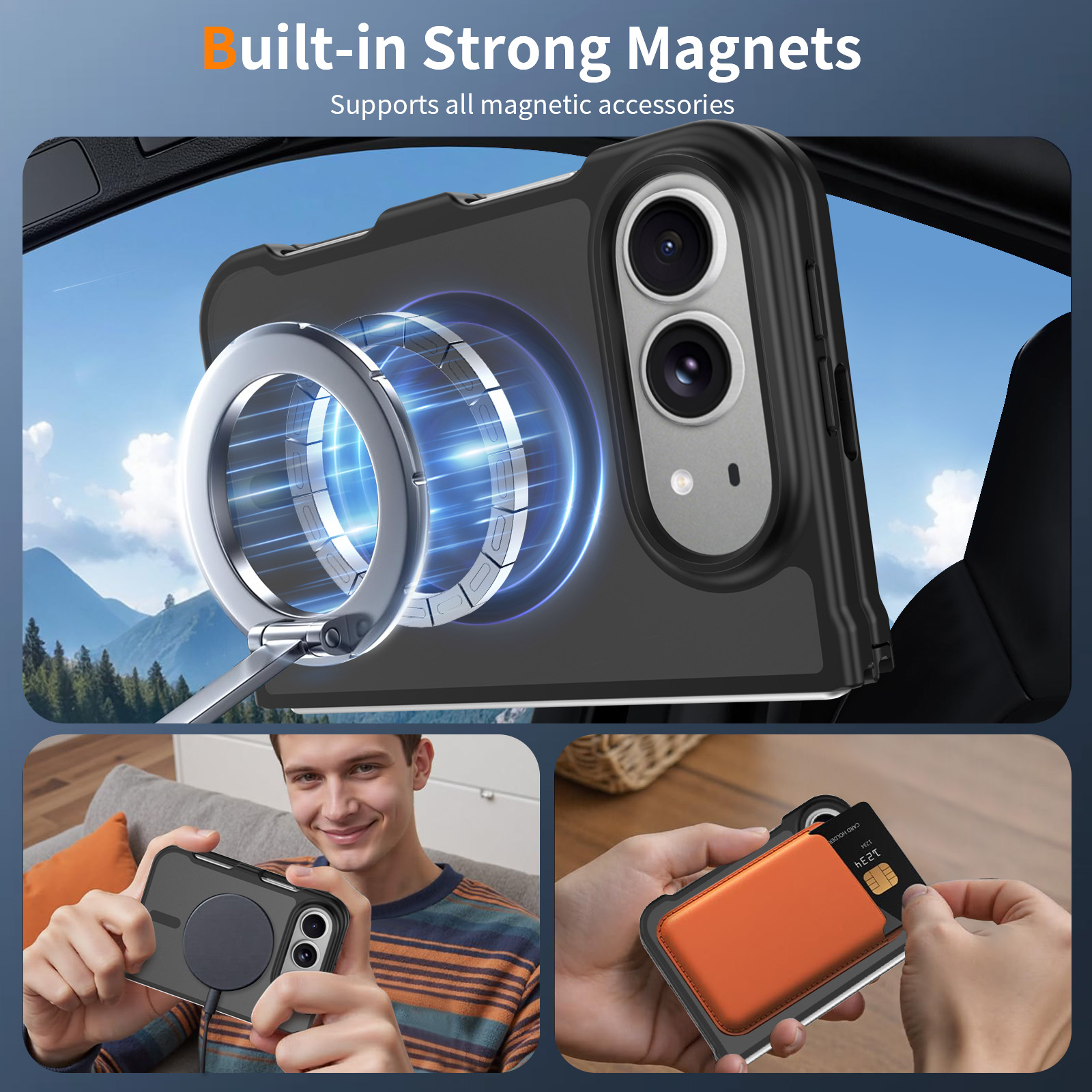 Capa de Telefone Magnética Ult - Screen Protector Film avaliação e preço