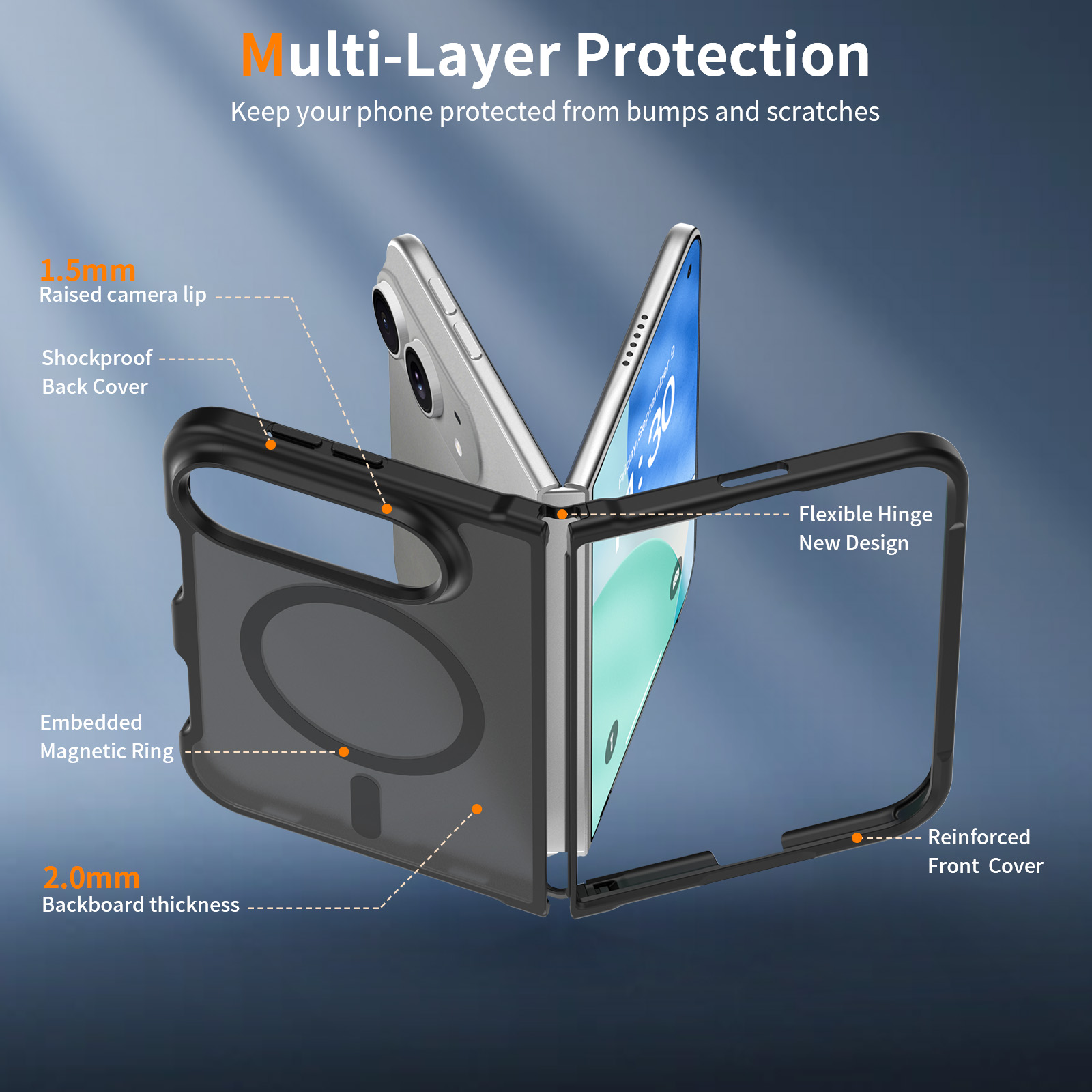 Capa de Telefone Magnética Ult - Screen Protector Film avaliação e preço