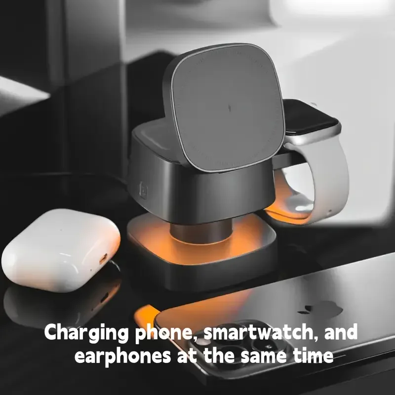 Carregador magnético 3 em 1 se - Smartwatch Ac avaliação e preço