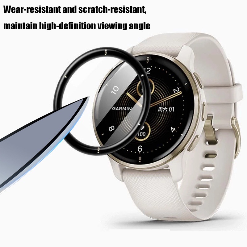 Película protetora de borda cu - Garmin Smartwatch Accessories avaliação e preço