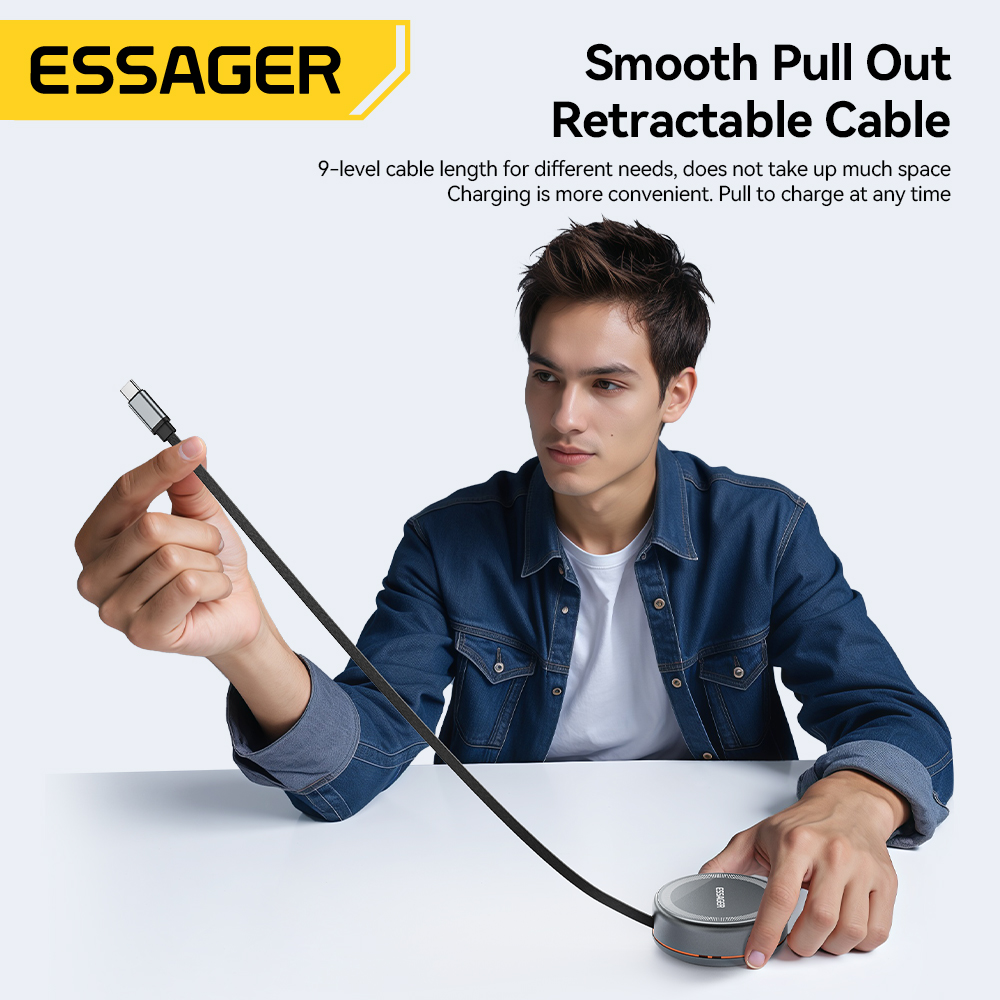 Essager 15W 3 em 1 Carregador  - Smartwatch Ac avaliação e preço