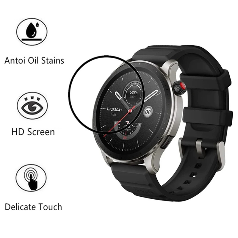 HD Curvo Anti-Scratch Filme pa - Garmin Smartwatch Accessories avaliação e preço